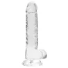Real Rock Crystal Gode Crystal Clear 14 x 3.5cm Transparent
